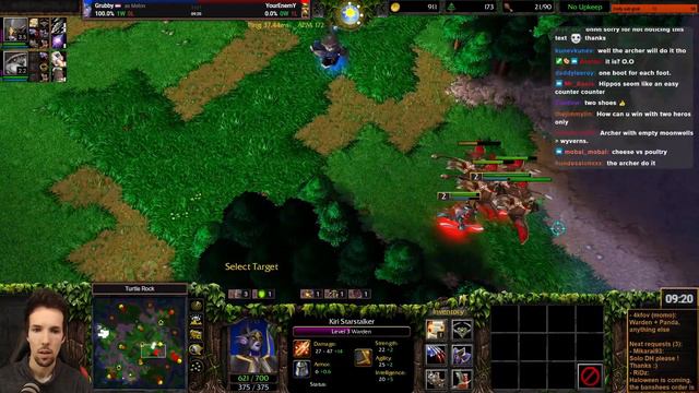 Grubby | WC3 | WARDEN & PANDA ONLY! смотреть онлайн