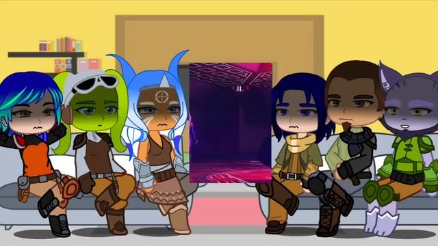 Star Wars☆ Rebels react to Anakin Skywalker/Darth Vader 2/? ♡ смотреть онлайн