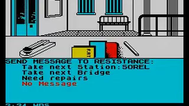 The Train: Escape to Normandy Walkthrough, ZX Spectrum смотреть онлайн