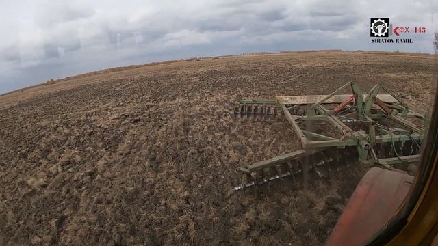 Трактор К-701. Разработка целины с БДТ - 7А смотреть онлайн