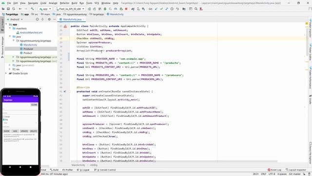 Android - Java || Content Provider || Carry by Tùng TTr смотреть онлайн
