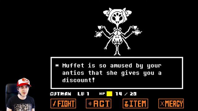 MUFFET FIGHT!! - Undertale Pacifist - Part 10 - Cutman Plays смотреть онлайн
