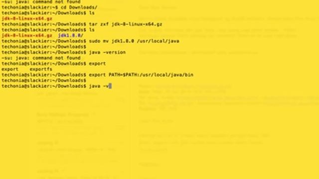 How to Install Java SE / JDK 8 on Linux Slackware смотреть онлайн