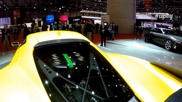 Geneva Motor Show 2017: Fittipaldi EF7 Vision Gran Turismo Concept смотреть онлайн