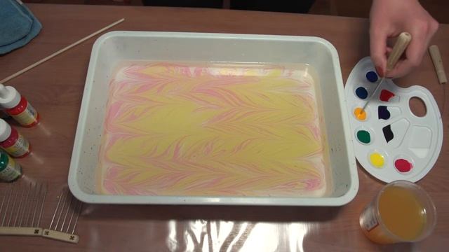 Рисование ЭБРУ Мастер класс смотреть онлайн