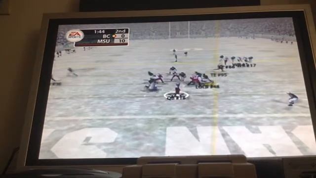 NCAA Football 2005 Gameplay Boston College Vs Michigan State