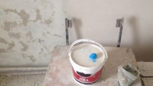 Ремонт саманного дома. Беленный стены