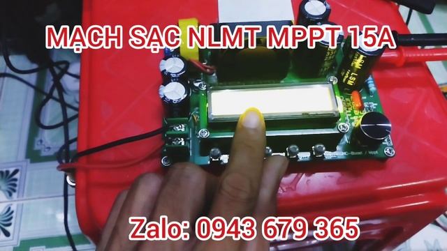 MẠCH SẠC NLMT MPPT 15A (ĐÃ BÁN)
