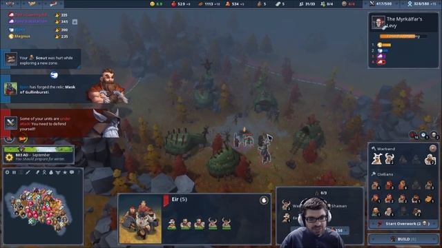 DGA Plays Co-Op: Northgard - Dodsvagr, Clan of the Rat DLC смотреть онлайн
