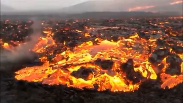 Island Vulkan, Amazing Lava Field, Iceland Volcano, Iceland Volcano Eruption, Vulkanausbruch Island