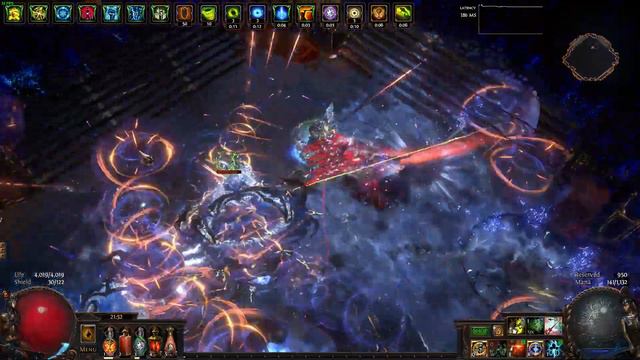 [POE 3.19] Uber Cortex vs COC ts/ice spear смотреть онлайн