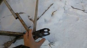 Снежный отвал на Ниву лопата для чистки снега Lada 4x4 Snow Plow Dump