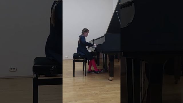 П.И.Чайковский Детский альбом op.39 "Немецкая песенка". Исп. Удовкина Дарья. смотреть онлайн