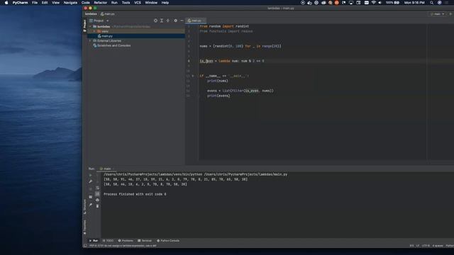 Python Tutorial | Python Lambda and Anonymous Functions | Intermediate Python смотреть онлайн