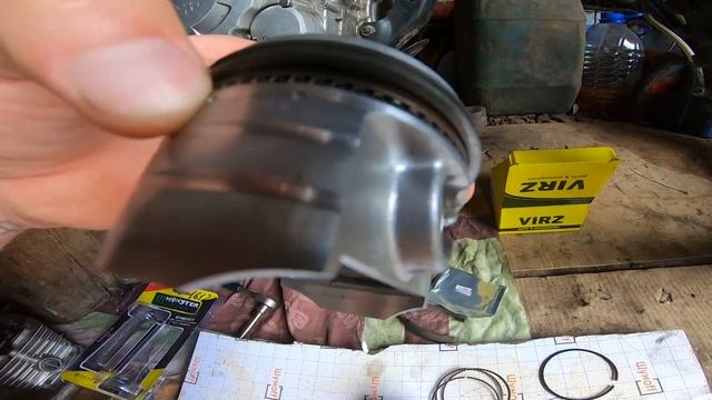 Замена поршневой на питбайке. смотреть онлайн