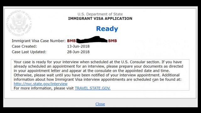 Nonimmigrant Visa Status Check (CEAC) /At NVC/ In transit/ Ready /Issued/ Refused / Administrative смотреть онлайн