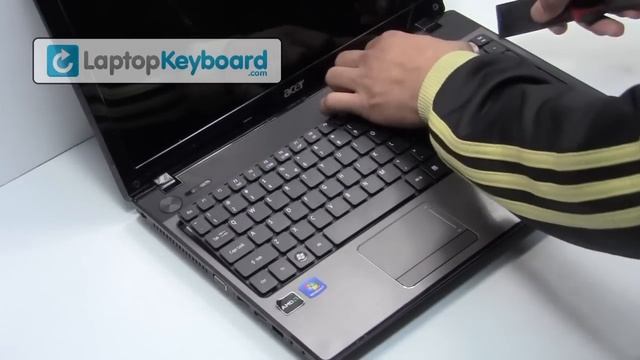 Acer Aspire 5536 7740 5251 Laptop Keyboard Installation Replacement  Guide - Remove Replace Install