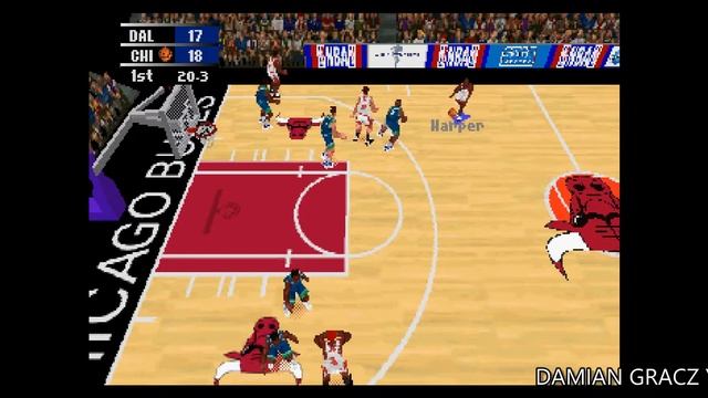 NBA Action 98 Sega Saturn Gameplay смотреть онлайн