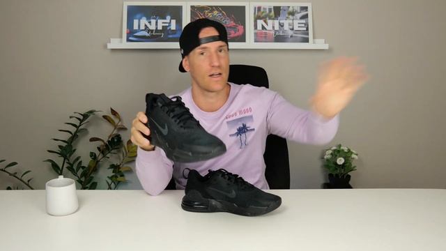 Unboxing/Reviewing The Nike Air Max Alpha Trainer 5 Triple Black (On Feet) смотреть онлайн