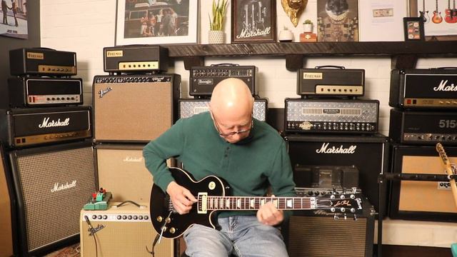 '14 Gibson Les Paul Traditional Pro II Floyd Rose Ebony Black | Review & Demo! смотреть онлайн