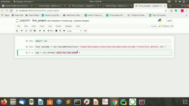 Face detection project with Opencv смотреть онлайн
