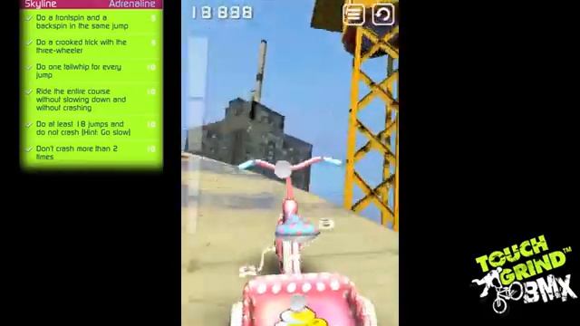 BMX TouchGrind - Skyline Walkthrough смотреть онлайн