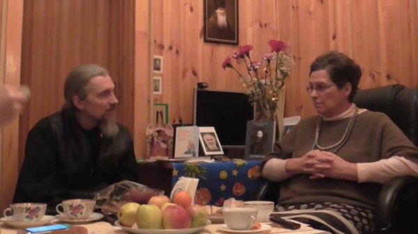 Беседа о.Моисея и Фредерики де Грааф