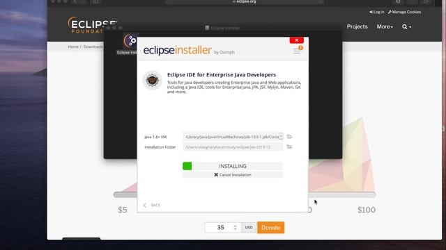 Installing Eclipse IDE 2019-12 on Mac Os Catalina смотреть онлайн