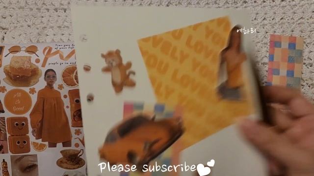 ✨에촤리의주저리주저리02✨ASMR ?다꾸영상?scrapbooking ?papertherapy