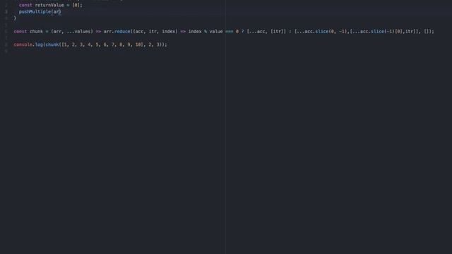 Expanding the lodash chunk function смотреть онлайн