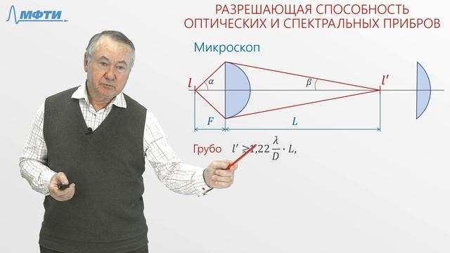 Консультация к ГКЭ. Оптика. "Разрешающая способность оптических и спектральных приборов" смотреть онлайн