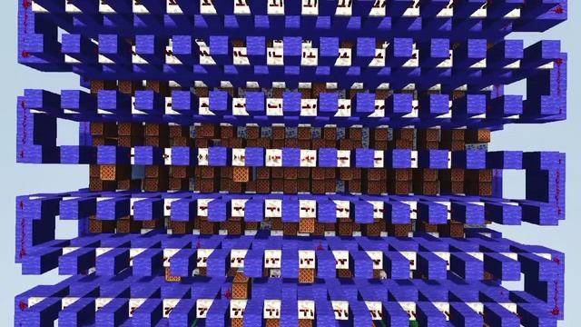 Eiffel 66 - "I'm Blue" (Da Ba Dee) [Minecraft Note block Song/Cover) смотреть онлайн