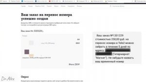 Переход от одного оператора к другому с сохранением номера.