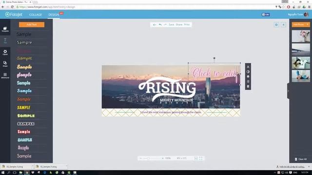 Free Online Collage Maker, Graphic Design, Photo Editor Fotojet смотреть онлайн