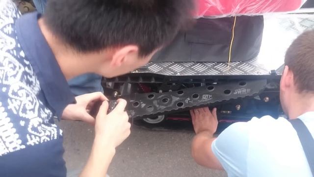 прототип снегохода Динго 150 рестайлиг в Китае