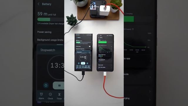 Samsung S23 Ultra VS OnePlus 11 | Charging Test ?| #shorts смотреть онлайн