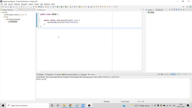 Learn Java - Hello World ! - 004 смотреть онлайн