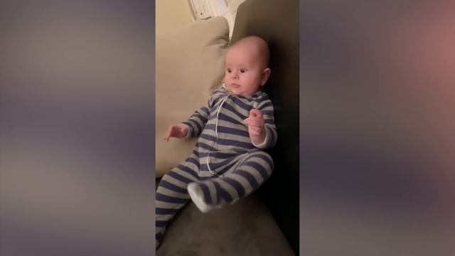 Funniest Moments Of Baby And Daddy | Cute Baby Videos