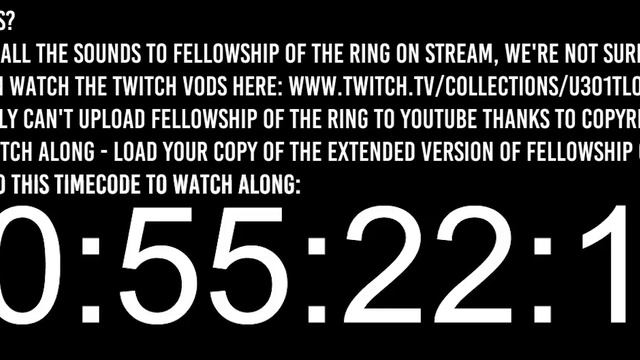 THE FOLEYSHIP OF THE RING WATCH ALONG! смотреть онлайн