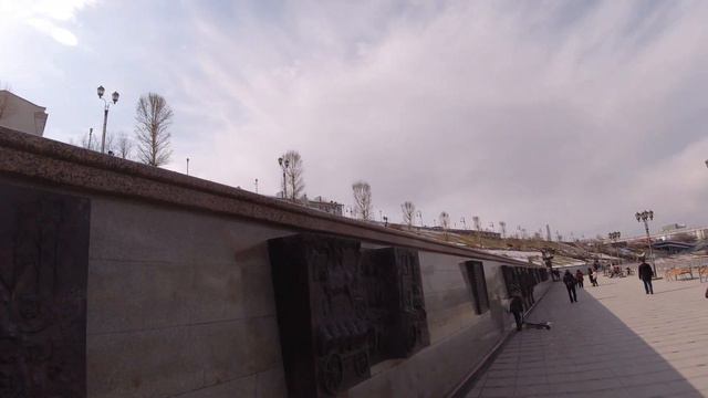 Тюмень в 4К Набережная в апреле смотреть онлайн