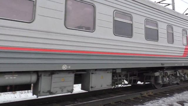 Тепловоз 2ТЭ10Ут - 0088 с Пассажирским Поездом №101Й сообщением Нижневартовск-Пенза | Екатеринбург смотреть онлайн