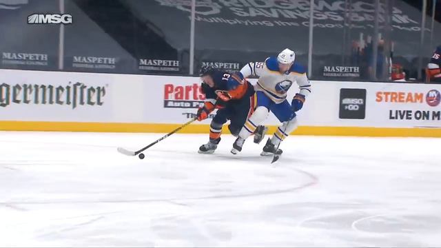 GOTTA SEE IT: Mathew Barzal Scores Ridiculous Between-The-Legs Goal vs. Sabres смотреть онлайн