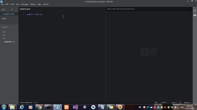 1 CMD (JAVA): Organizing project folder, java source files, class files and running class files смотреть онлайн