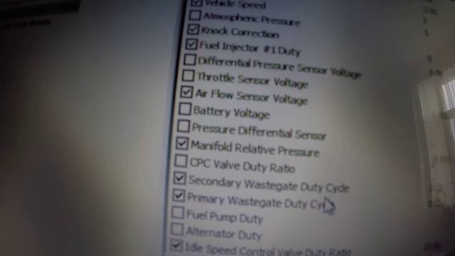 Чтение параметров диагностики USB-OBD2 Subaru (ECU Explorer)