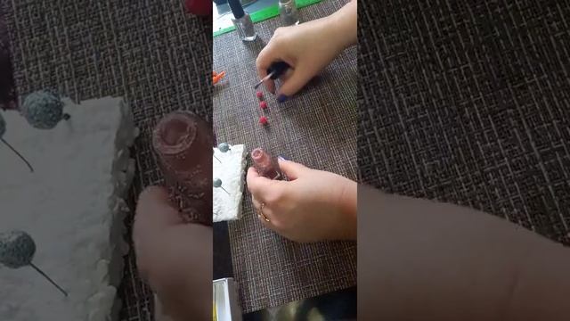 Новогодний декор своими руками. Ягоды. смотреть онлайн