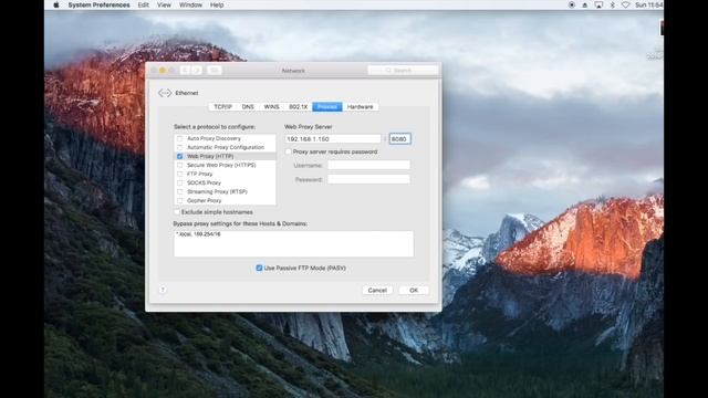 How to configure Proxy Settings on an Apple Mac. смотреть онлайн