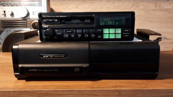 Alpine 7618r Alpine 5959  Very RARE Hi end Head Unit Lamborghini Ferrari Porsche.