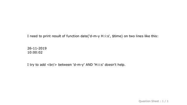 HTML : Is it possible to add word wrap in php date() смотреть онлайн