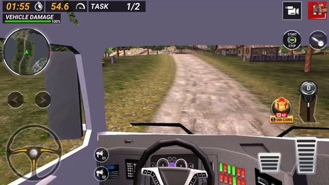 OffRoad Truck Animal Transport Driving - Android Gameplay смотреть онлайн