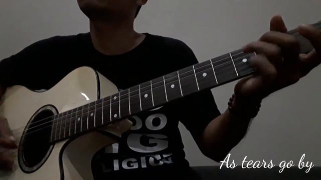 Rolling stone - As tears go by (cover by vickey elvant) смотреть онлайн